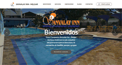 Desktop Screenshot of hotelsanvalay.com